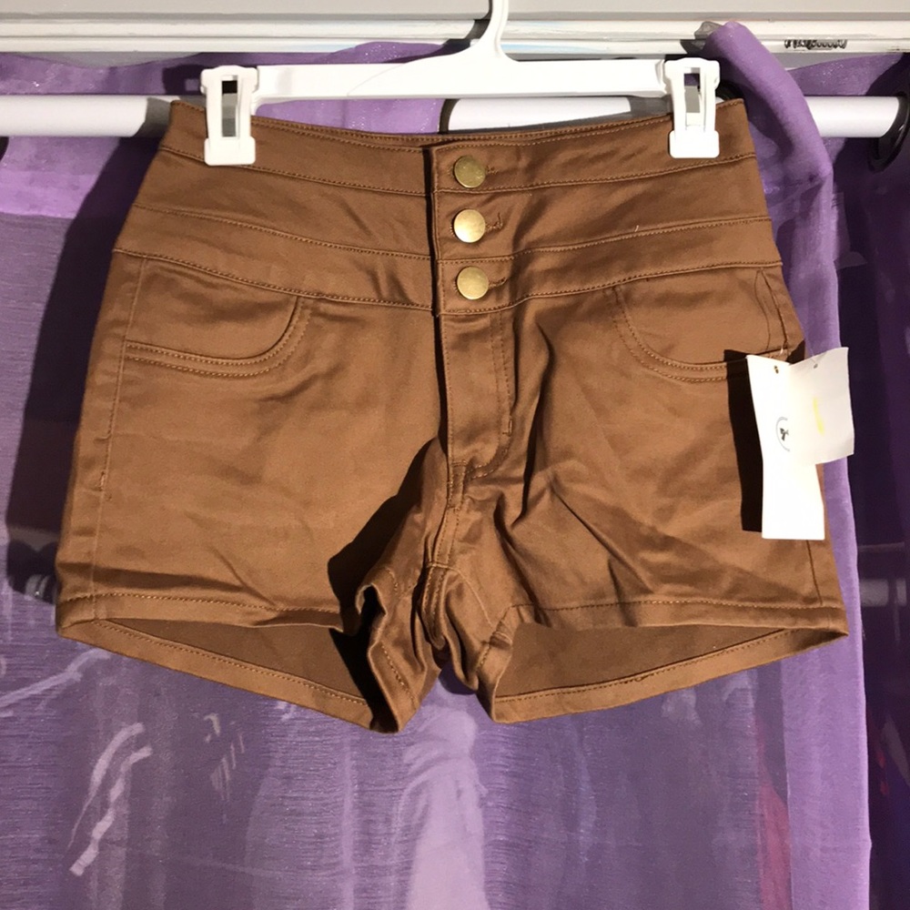 Stretchy High waist shorts